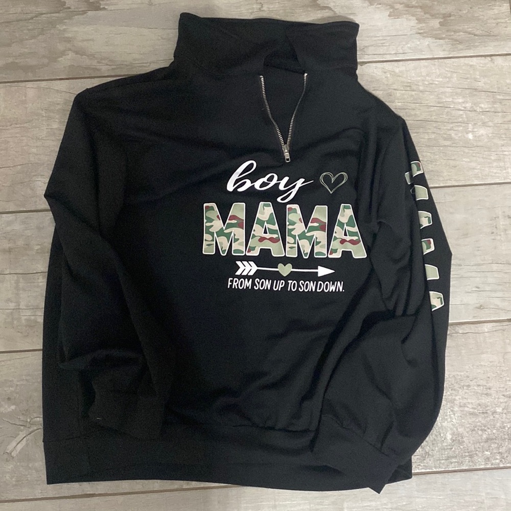 Boy Mama sweatshirt